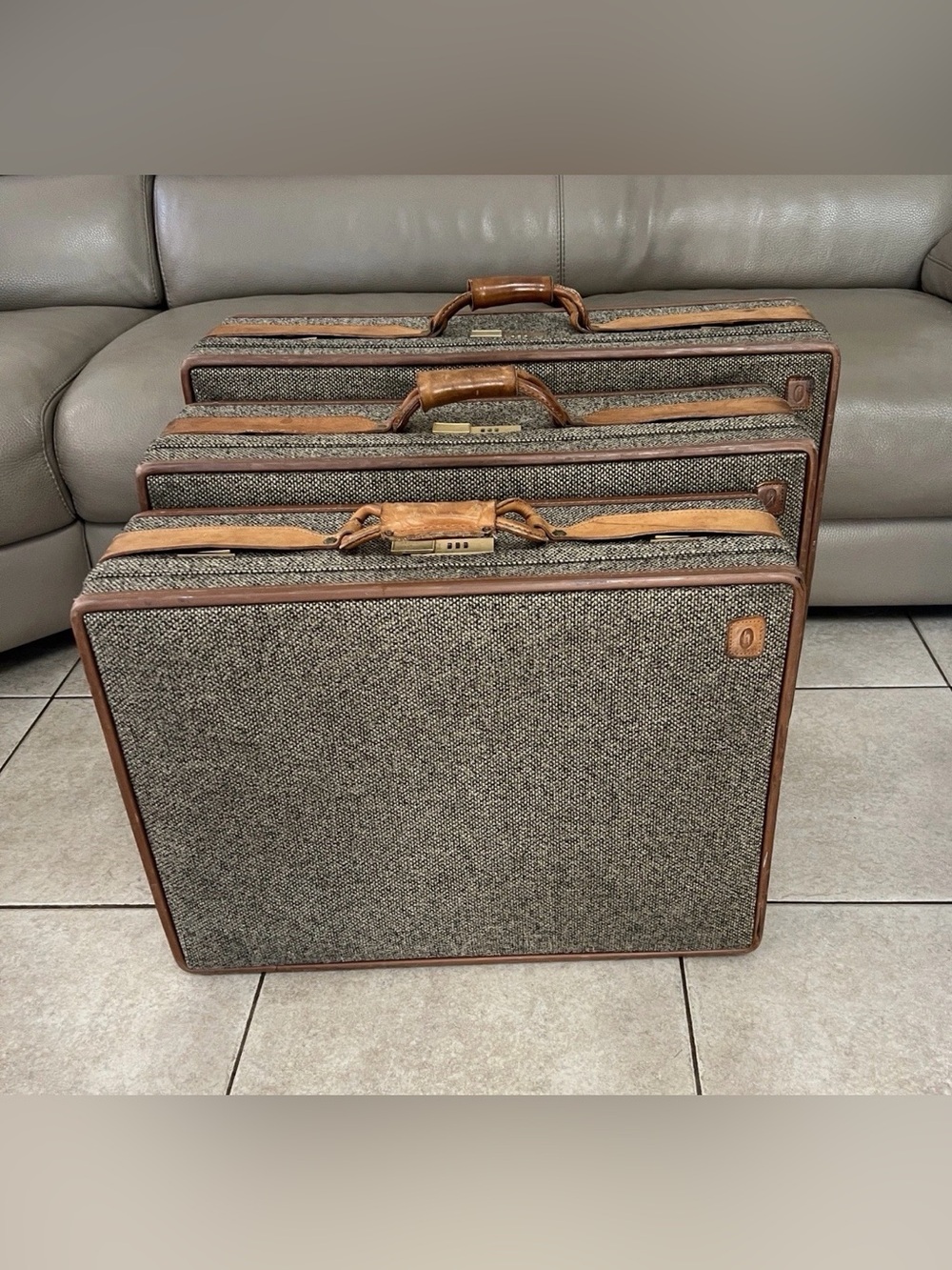 VINTAGE Hartmann Luggage 3 PIECE SET